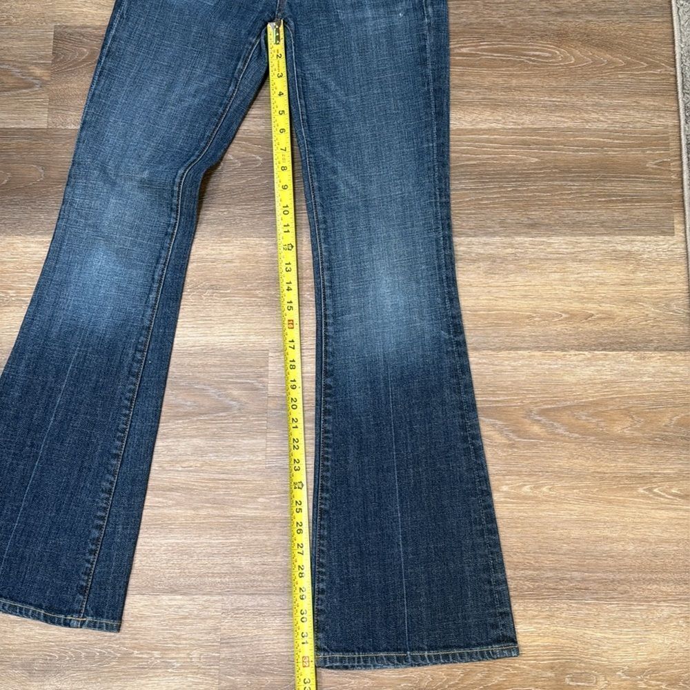 Citizens Of Humanity Ingris #002 Stretch Low Waist Flare Jeans Sz 26 - Picture 10 of 12